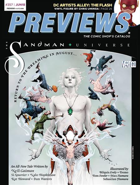 PREVIEWS #359 AUGUST 2018 * Includes a FREE DC Previews and Image Plus