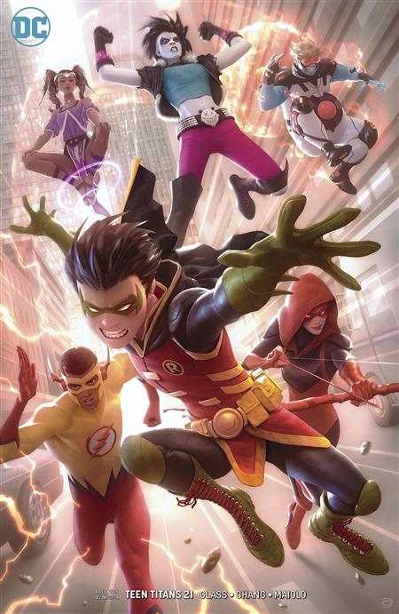 TEEN TITANS #21 VAR ED