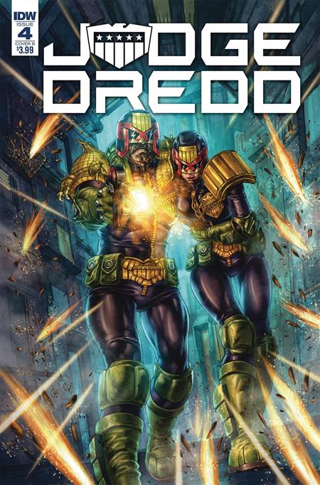 JUDGE DREDD UNDER SIEGE #4 (OF 4) CVR B QUAH