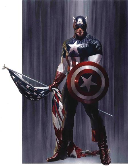 CAPTAIN AMERICA #2 BY ALEX ROSS POSTER