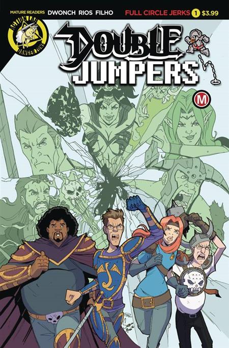 DOUBLE JUMPERS FULL CIRCLE JERKS #1 (OF 4) CVR A RIOS (MR)