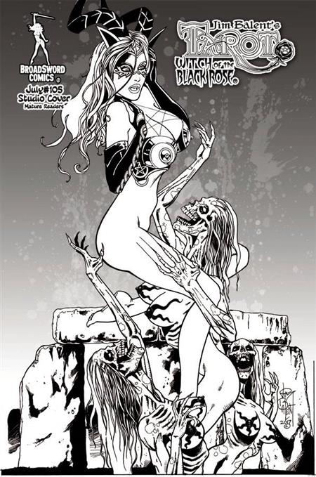 TAROT WITCH OF THE BLACK ROSE #105 STUDIO DELUXE ED (MR) (C: