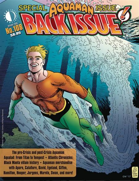 BACK ISSUE #108 (C: 0-1-1)