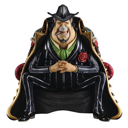 ONE PIECE PORTRAIT OF PIRATES SOC CAPONE GANG BEDGE PVC FIG