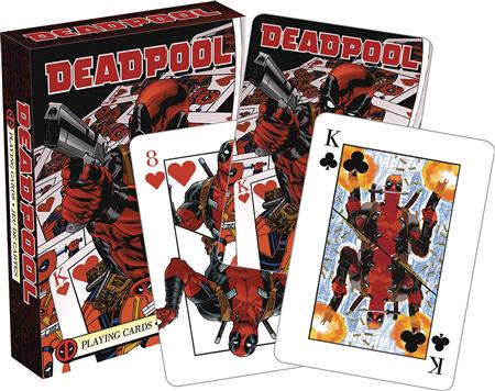 DEADPOOL MIRROR PLAYING CARDS (C: 1-1-0)