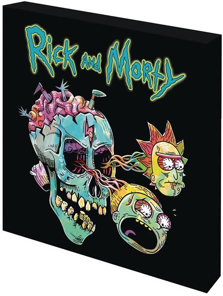 RICK AND MORTY SKULL HIGH GLOSS WALL ART (C: 1-0-2)