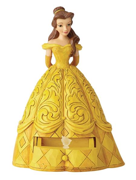 DISNEY TRADITIONS BELLE FIGURE WITH CHIP CHARM (C: 1-1-2)