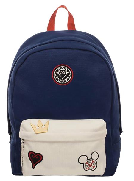 KINGDOM HEARTS NAVY PATCH BACKPACK (C: 1-1-2)