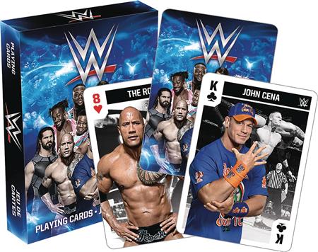 WWE SUPERSTARS PLAYING CARDS (C: 1-1-2)