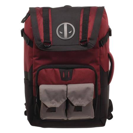 DEADPOOL LARGE CAPACITY LAPTOP BACKPACK W/ POUCHES (C: 1-0-2