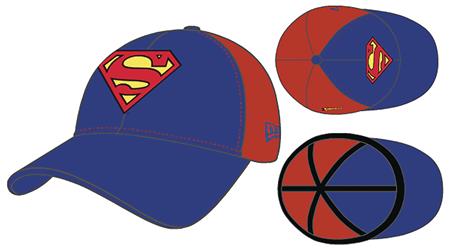 SUPERMAN PX BLUE & RED 2 TONE 3930 FLEX FIT CAP (C: 1-1-2)