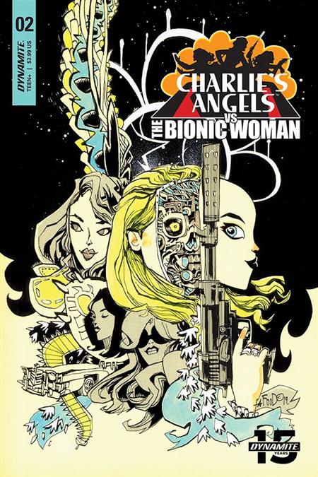 CHARLIES ANGELS VS BIONIC WOMAN #2 CVR B MAHFOOD