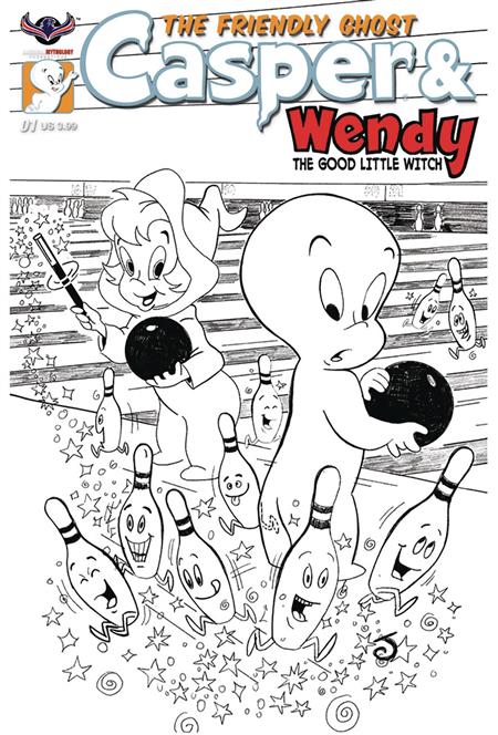 CASPER AND WENDY #1 SCHERER ANTICS CVR