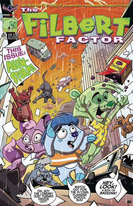 FILBERT FACTOR #1 REJECTED BY FREE COMIC BOOK DAY MAIN CVR