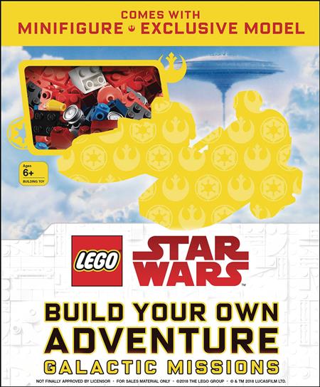 LEGO STAR WARS BUILD OWN ADV GALACTIC MISSION W MINI FIGURE
