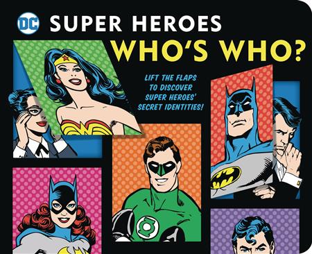 DC SUPER HEROES WHOS WHO BOARD BOOK (C: 1-1-0)