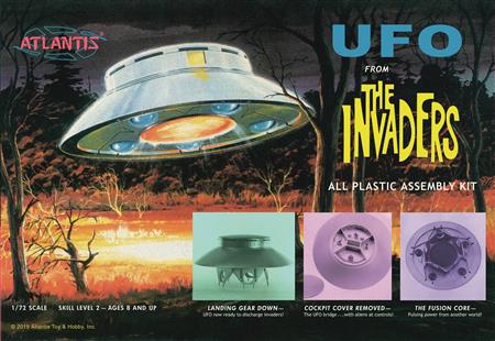 INVADERS UFO 1/72 SCALE MODEL KIT (C: 1-1-1)