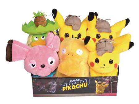 POKEMON DETECTIVE PIKACHU 8IN PLUSH ASST (C: 1-1-2)