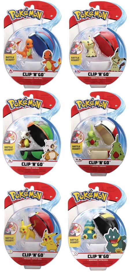 pokemon clip and go figures