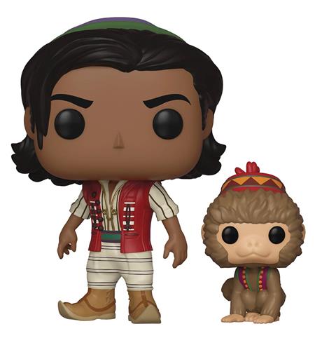 POP & BUDDY ALADDIN LIVE W/ ABU VINYL FIG (C: 1-1-2)