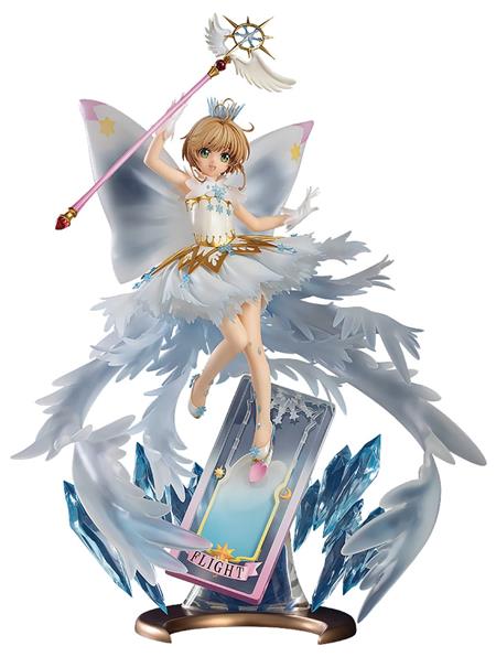 CARDCAPTOR SAKURA CLEAR CARD SAKURA 1/7 PVC HELLO WORLD VER