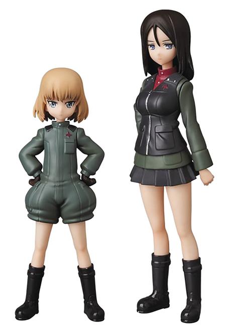 GIRLS UND PANZER KATSYUSHA & NONNA UDF FIG 2PC SET (C: 1-1-2