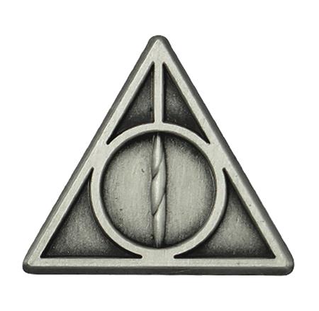 HARRY POTTER DEATHLY HALLOWS PEWTER LAPEL PIN (C: 1-1-2)