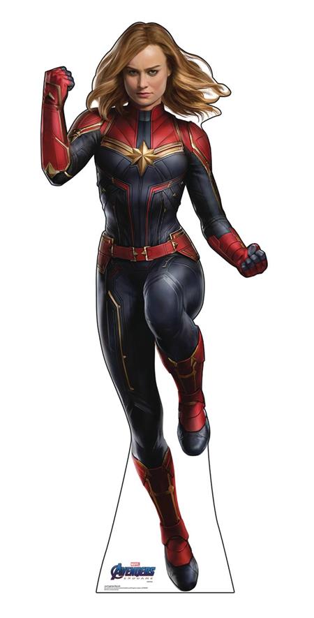 AVENGERS ENDGAME CAPTAIN MARVEL LIFE-SIZE STAND UP (C: 1-1-2