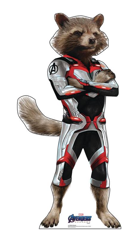 AVENGERS ENDGAME ROCKET RACOON LIFE-SIZE STAND UP (C: 1-1-2)