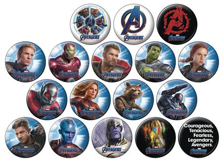 AVENGERS ENDGAME 144PC BUTTON DIS (C: 1-1-1)