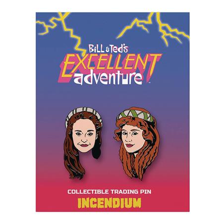 BILL AND TEDS EXCELLENT ADVENTURE LAPEL PIN SET B (C: 1-1-2)