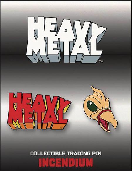 HEAVY METAL LAPEL PIN SET C (C: 1-1-2)