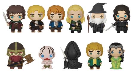 LORD OF THE RINGS 3D FOAM FIGURAL KEYRING 24PC BMB DS (C: 1-