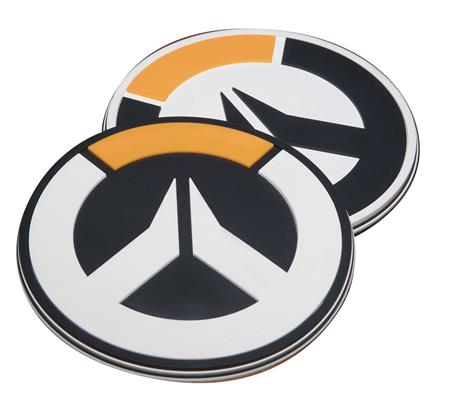 OVERWATCH LOGO COASTER 4 PACK (C: 1-1-2)