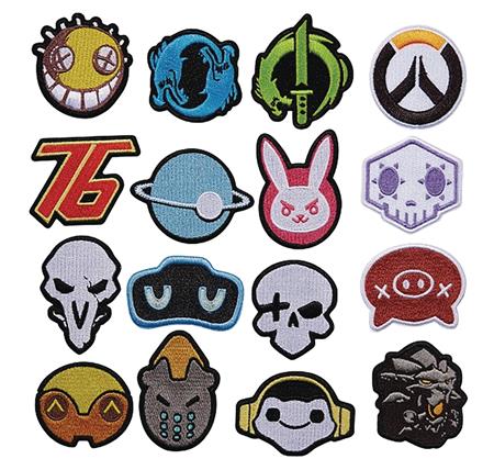 OVERWATCH IRON ON PATCHES 24PC BMB DS (C: 1-1-2)