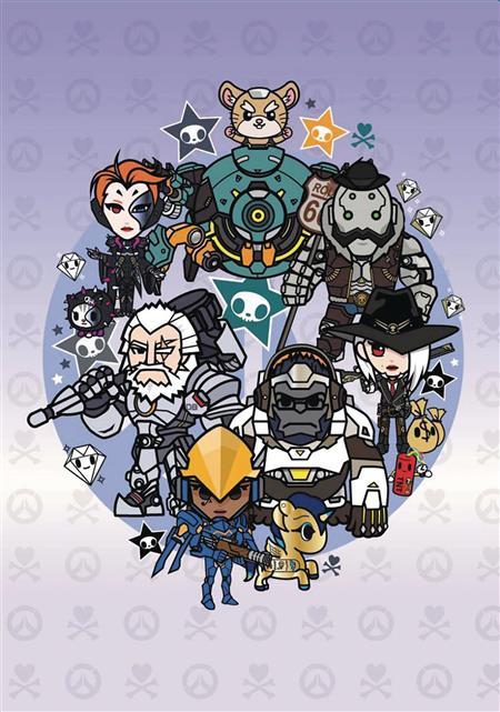 OVERWATCH X TOKIDOKI SERIES 3 HEROES NOTEBOOK (C: 1-1-2)