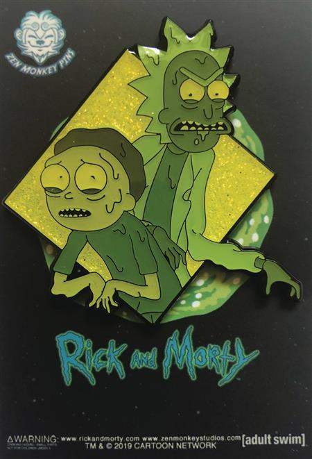 RICK AND MORTY FAMOUS MOMENTS WERE THE TOXINS PIN (C: 1-1-2)