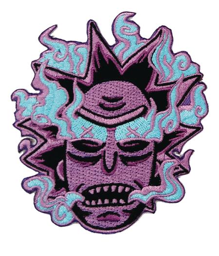 RICK AND MORTY PURPLE BURNT OUT RICK PATCH (C: 1-1-2)