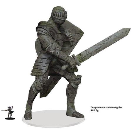 D&D ICONS REALM MINIATURES WALKING STATUE WATERDEEP KNIGHT (