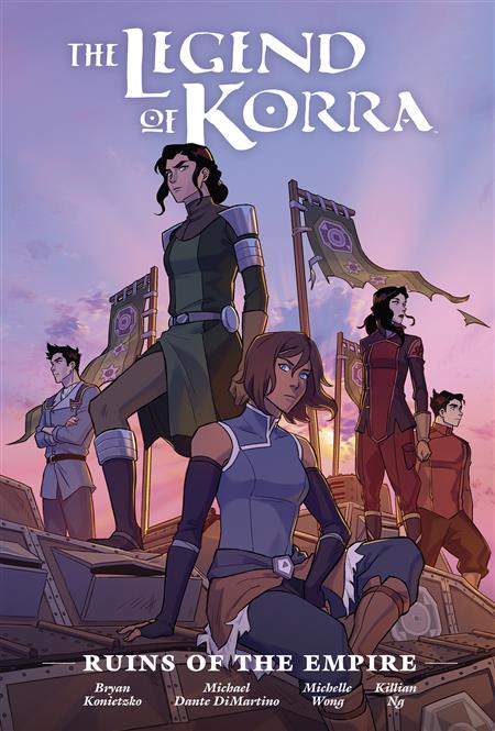 LEGEND OF KORRA RUINS OF EMPIRE LIBRARY ED HC (C: 1-0-0)