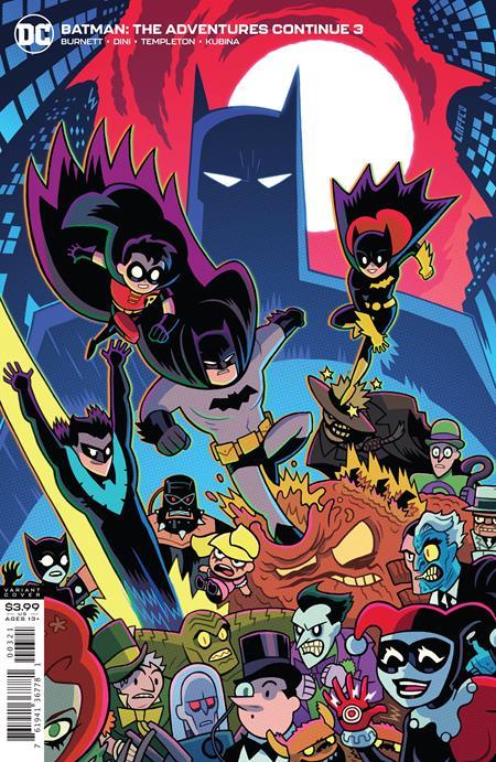 BATMAN THE ADVENTURES CONTINUE #3 (OF 6) DAN HIPP VAR ED