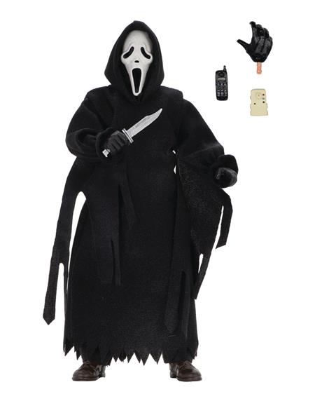 SCREAM GHOSTFACE 8IN CLOTHED AF (C: 1-1-2)