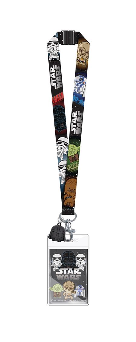 STAR WARS 3D FOAM STYLE LANYARD W/ DARTH VADER DANGLE (C: 1-