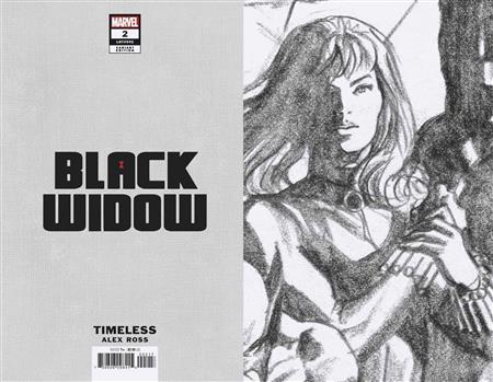 Pencil Sketch 2  Black Widow