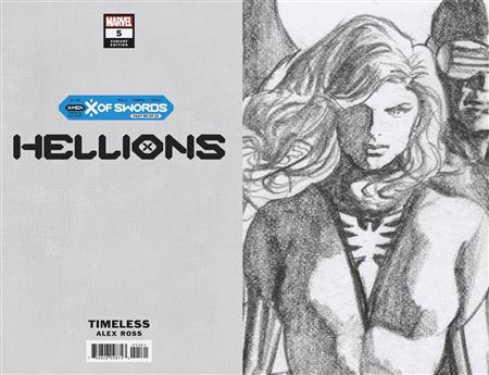 HELLIONS #5 ALEX ROSS PHOENIX TIMELESS SKETCH VAR XOS