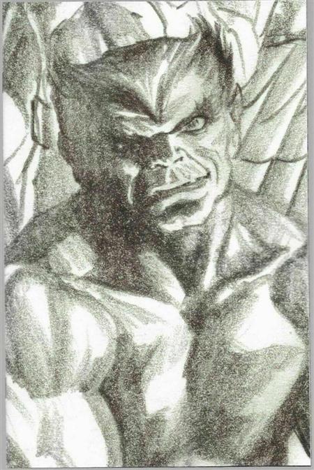 X-FORCE #13 ALEX ROSS BEAST TIMELESS SKETCH VAR XOS