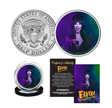 ELVIRA COLL HALF DOLLAR COIN (C: 0-1-2)