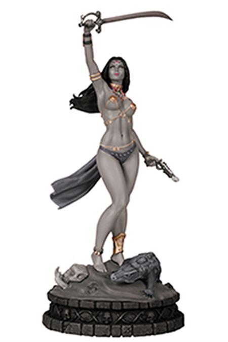 WOMEN DYNAMITE DEJAH THORIS STATUE B&W ED