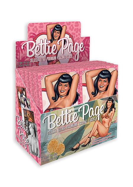 BETTIE PAGE TRADING CARDS BOX (12 PACKS) (Net) (C: 0-1-2)