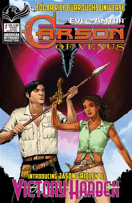 CARSON OF VENUS EYE OF AMTOR #1 CVR B WOLFER